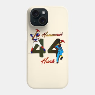 Hammerin' Hank Aaron • The Milwaukee Hammer Phone Case