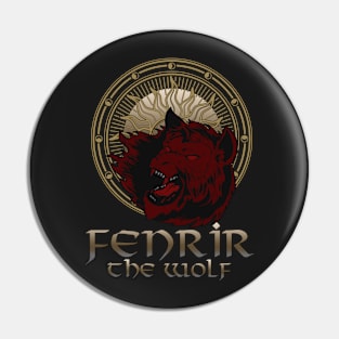 Fenrir the Wolf-A Viking Saga- Norse Mythology-Viking Pin