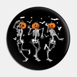 Skeleton Dancing Halloween Costume Pin