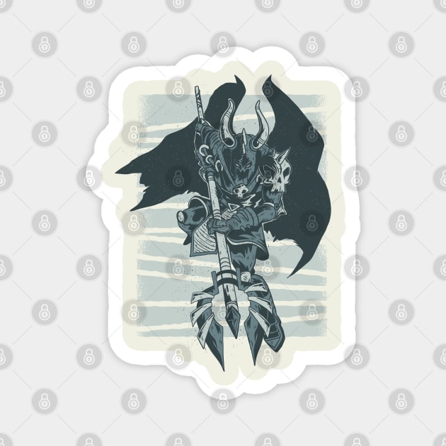 Dark Evil Knight Magnet by DuckNorris_CN