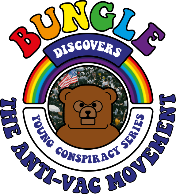 Bungle discovers… The Anti-Vac Movement Kids T-Shirt by andrew_kelly_uk@yahoo.co.uk