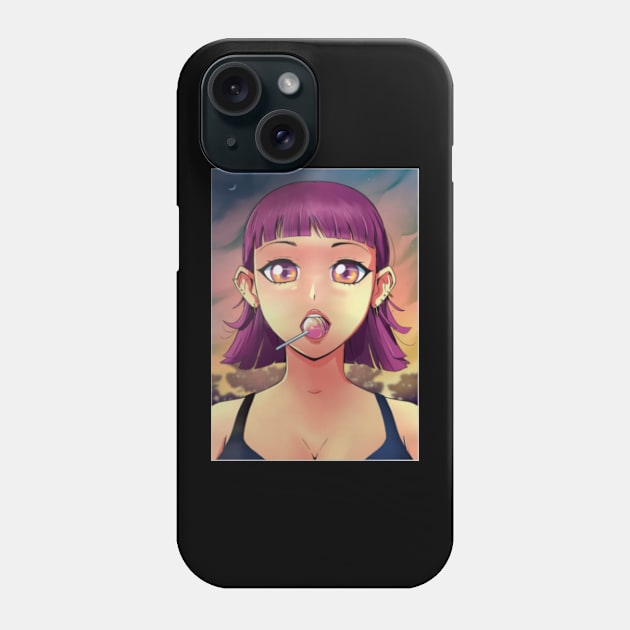 Anime Poster Phone Case by Digital-Zoo