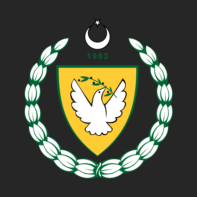 Coat of arms of the Turkish Republic of Northern Cyprus by Flags of the World