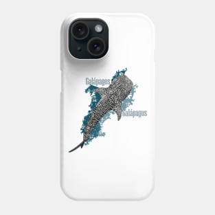 Tiburón Ballena Islas Galápagos Phone Case