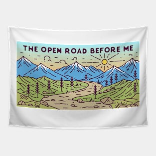 The Open Road Before Me Tapestry