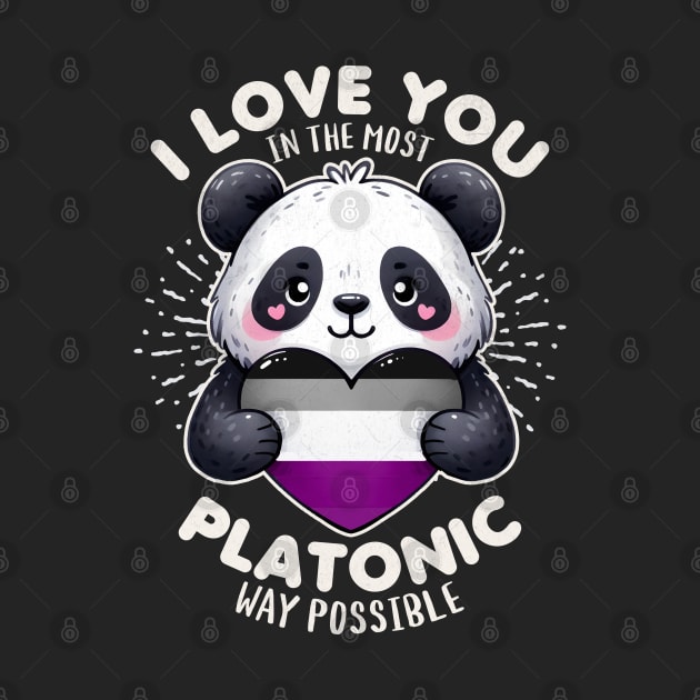 Platonic Love Panda by BeanStiks