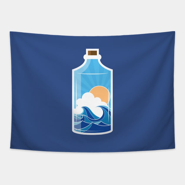 Happiness In A Bottle Tapestry by NeonSunset