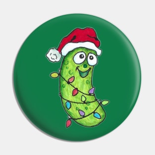 Christmas pickle Pin