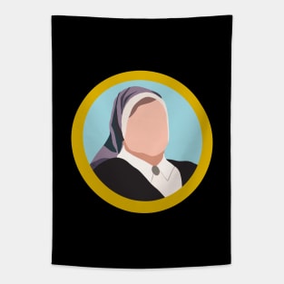 Derry Girls Sister Michael Silhouette Tapestry