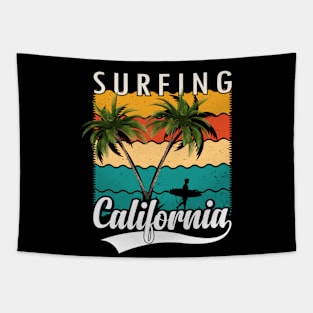 California Surfing Tapestry