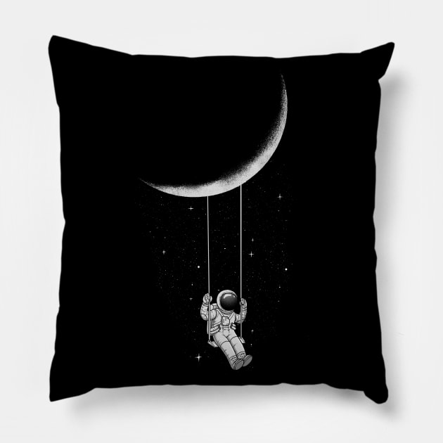 Moon Swing Pillow by carbine