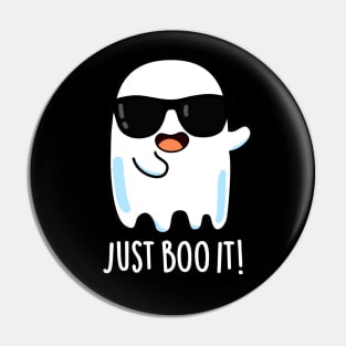 I Boo-lieve Cute Positive Ghost Pun Pin