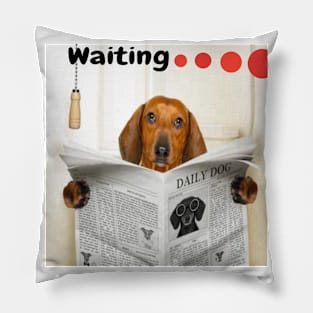 WAITING... Pillow