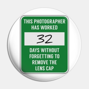 Lens Cap Success Pin