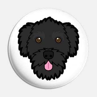 Black Dog Pin