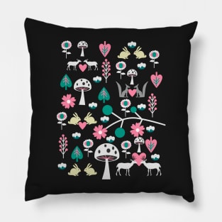 Romantic little animals Pillow