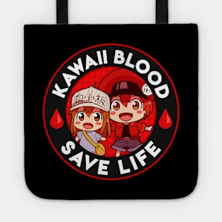 Kawaii Blood Cells Tote