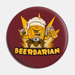 Beerbarian Pin