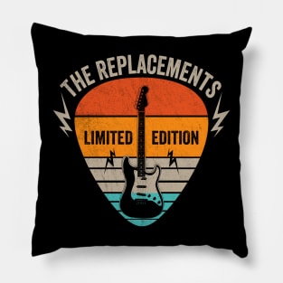 Vintage Replacements Name Guitar Pick Limited Edition Birthday Pillow