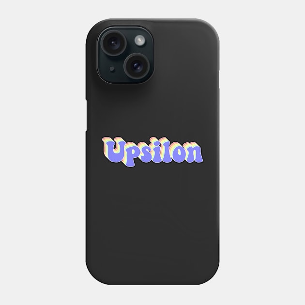 Upsilon Phone Case by Rosemogo