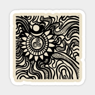 Psychedelic Art Magnet