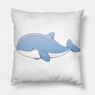 Cute blue whale Pillow