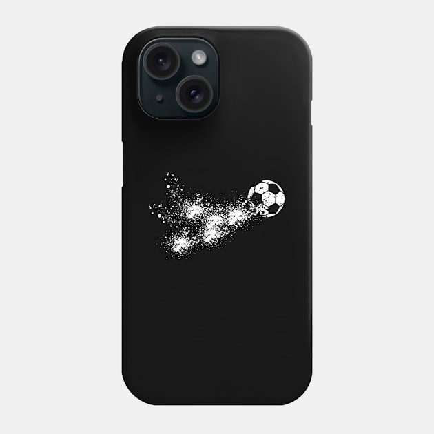 Soccer Dispersion Slow Motion Effect Phone Case by HBfunshirts