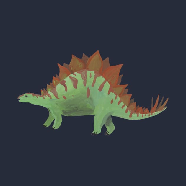 Dinosaur - Stegosaurus by Das Brooklyn