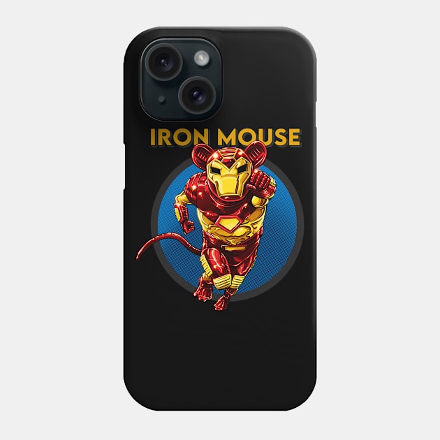 Iron Mouse - 90s! Phone Case by ThirteenthFloor