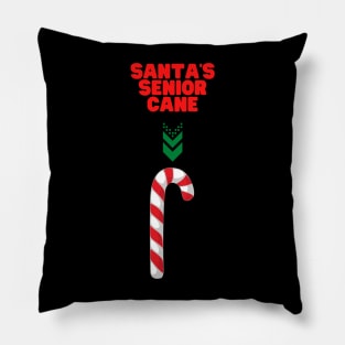 Santa Is Getting Older, Santa Cane, Santa's Senior Cane, Candy Cane, Santa Claus, Happy Holidays, Funny Xmas, Christmas Humor, Christmas Present, Merry Christmas Pillow