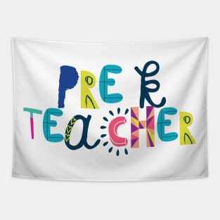 Cute Pre-K Teacher Gift Idea Back to School Tapestry