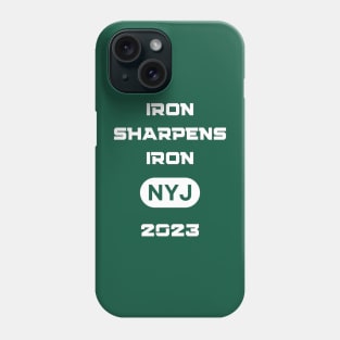 Jets Iron Sharpens Iron NYJ 2023 Phone Case