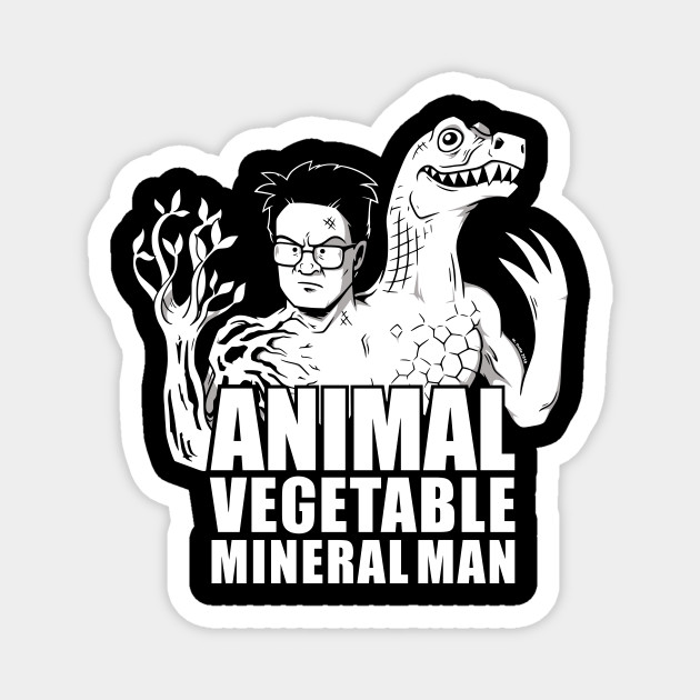 Animal Vegetable Mineral Man - Doom Patrol - Magnet | TeePublic Animal Vegetable Mineral Man - Doom Patrol - Magnet | TeePublic