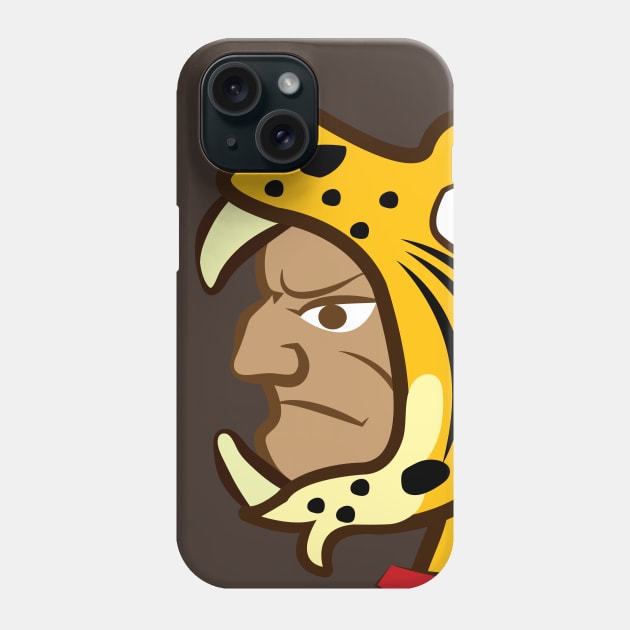 The Jaguar Warrior! Phone Case by mredthefed