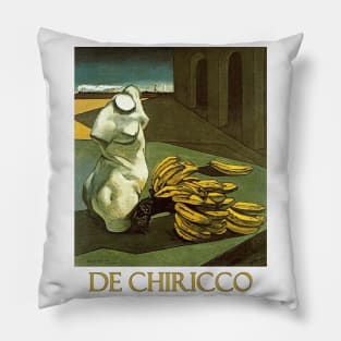 The Uncertainty of the Poet by Giorgio de Chirico Pillow