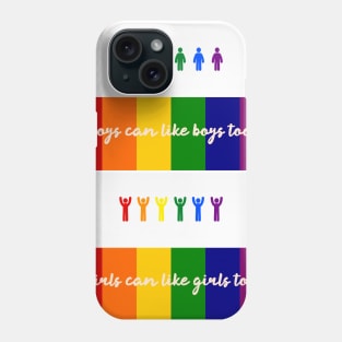 Boys and Girls Phone Case