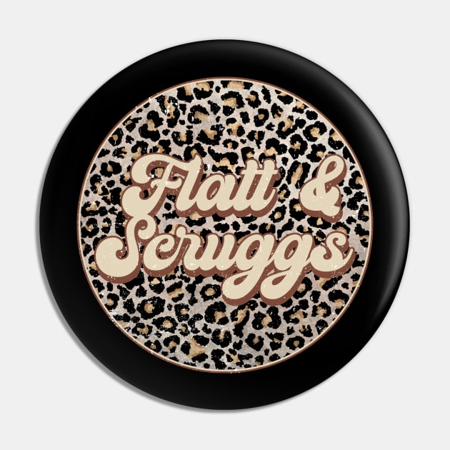 Classic Music Flatt Personalized Name Circle Birthday Pin by Friday The 13th