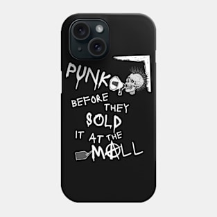 Punk Before the Mall - Anarchy Skull Phone Case