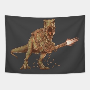 M134 T-rex Tapestry