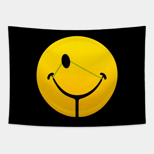 Smiley Slingshot Tapestry by GiGiGabutto