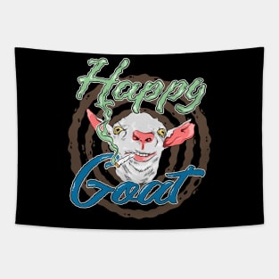 Happy Goat Tapestry