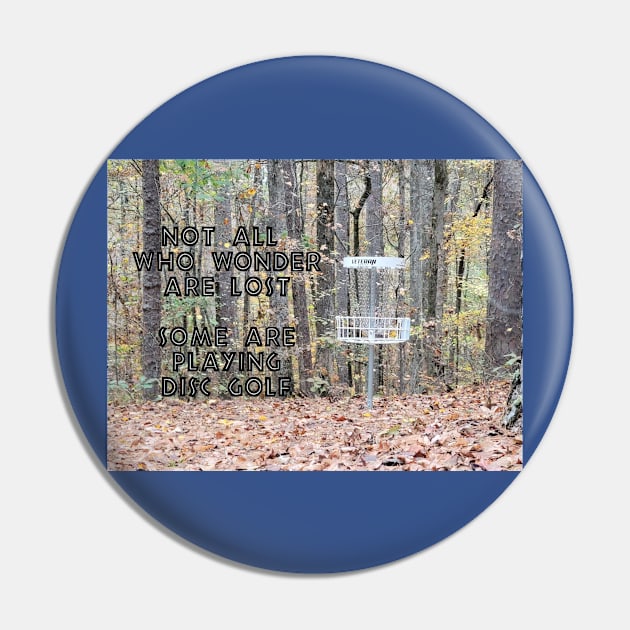 DISC GOLF Pin by BubbaWorldComix