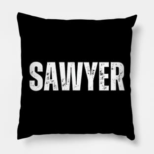 Sawyer Name Gift Birthday Holiday Anniversary Pillow
