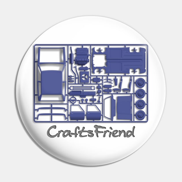 Craftsfriend - Model Car Kit Pin by GetTheCar