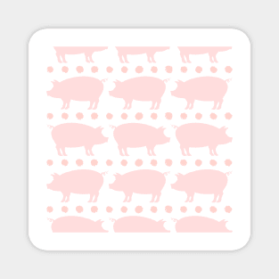 Pink Pig Parade Magnet