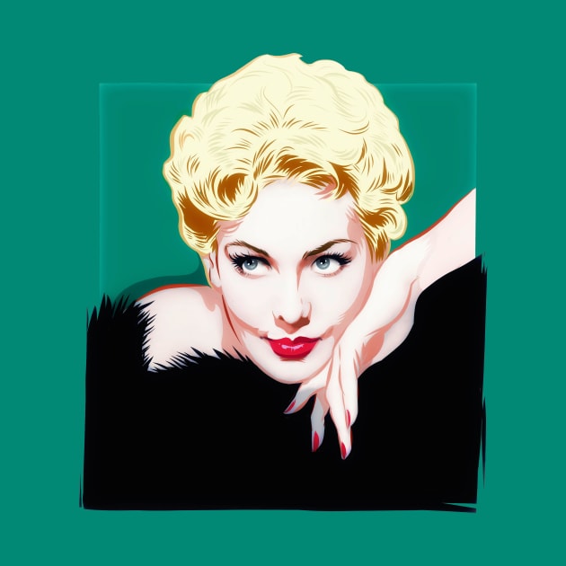 Kim Novak - An illustration by Paul Cemmick by PLAYDIGITAL2020