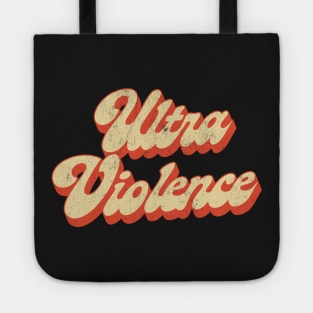 Ultra Violence / Clockwork Orange Tribute Design Tote