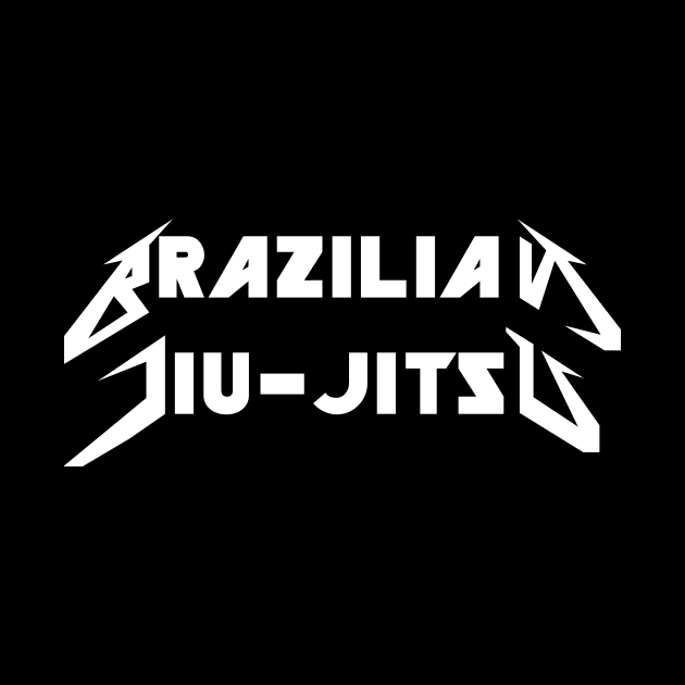 Brazilian Jiu Jitsu (BJJ) Metal by fromherotozero