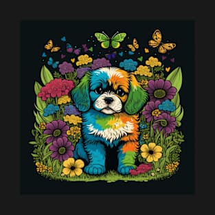 Colorful Puppy T-Shirt
