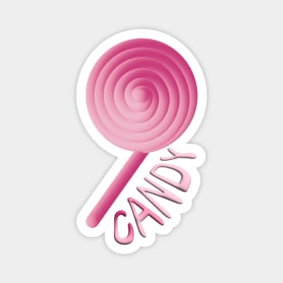 candy pink Magnet